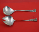 Tapestry by Reed and Barton Sterling Silver Salad Serving Set 2pc AS Orig 8 1/4"