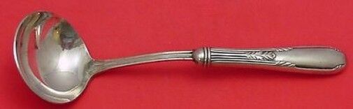 Fleetwood by Manchester Sterling Silver Gravy Ladle w/Silverplated Bowl 8 1/4"