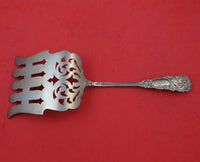 Trajan by Reed and Barton Sterling Silver Asparagus Fork Fancy Pierced 9 5/8"