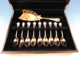 Persian by Tiffany and Co Sterling Silver Flatware Ice Cream Set 13 pc Rose gold