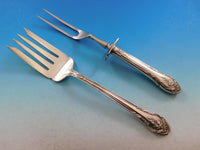 Rosemont by Gorham Silverplate Flatware Set Service 114 pc Huge Circa 1930 Roses
