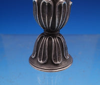 Buccellati Italian Sterling Silver Bud Vase? Seal? Fluted Petals 3" (#7723)