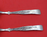 Vine by Tiffany Sterling Silver Salad Set GW Wheat Motif 10 1/4" IN TIFFANY BOOK