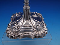 T. Hannam and R. Mills English Georgian Sterling Silver Candlestick Pair (#8432)