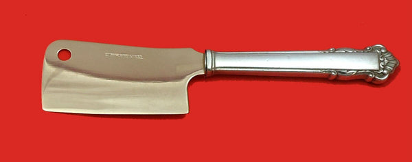 English Shell by Lunt Sterling Silver Cheese Cleaver HHWS  Custom Made 6 1/2"