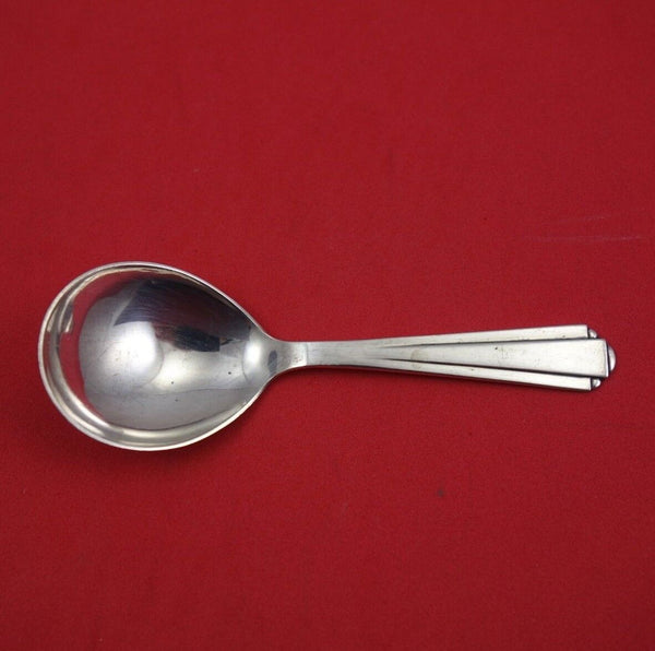 Derby #1 by Eiler and Marloe Sterling Silver Tea Caddy Spoon 4 1/4"