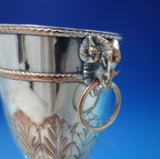 Sheffield English Estate Silverplated Copper Urn w/Ram Handles no lid (#5610)