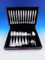 Diamond by Reed and Barton Sterling Silver Flatware Set Service 51 pieces Modern