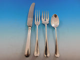 Queen Anne by Cooper Bros England Sterling Silver Flatware Service Set 48 pieces