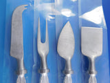Queen Christina aka Wings by Frigast Sterling Cheese Serving Set HHWS 4pc Custom