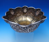 Floral by Whiting Sterling Silver Fruit Bowl #1797H 4 1/4" x 10 1/2" (#7534)