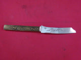 Kozuka by Gorham Sterling Silver Bronze Fish Knife BC Two Men Squid Bird Horse