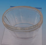 Synyer and Beddoes English Estate Sterling Silver and Glass Dresser Jar (#9154)