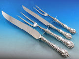 Chateau Rose by Alvin Sterling Silver Flatware Set for 12 Service 153 pcs Dinner