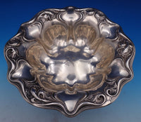 Eton by Wallace Sterling Silver Fruit Bowl with Iris #1164 11 1/4" (#8456)