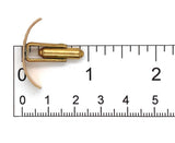 Gold Filled Cufflinks Converted from Victorian Wedding Band (#J7361) Jewelry