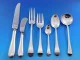 Hannah Hull by Tuttle Sterling Silver Flatware Set 8 Service 69 pcs dated 1933