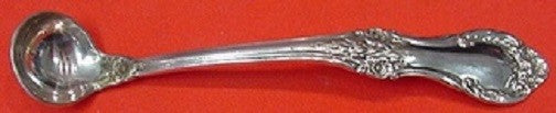 Wild Rose by International Sterling Silver Mustard Ladle 4 3/4" Custom