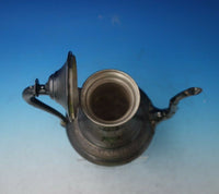 Debain and Flamant French Sterling Silver Coffee Pot Engine Turned (#5630)