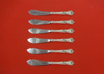 Old Colonial by Towle Sterling Silver Trout Knife Set 6pc. HHWS Custom 7 1/2"