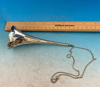 English Sterling Tussie Mussie Posey Posy Holder 1902 Sheffield (#J1311)