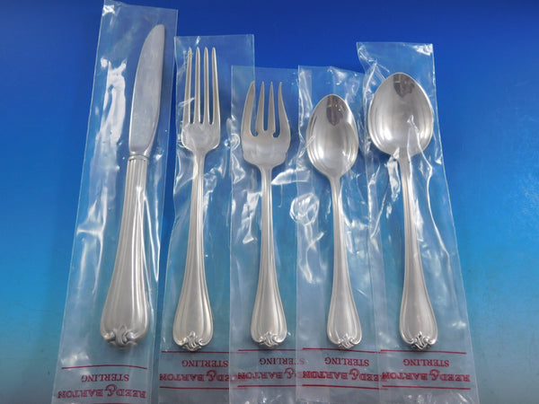 Woodwind by Reed & Barton Sterling Silver Flatware Set 12 Service 63 Pieces New