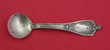 Baker Manchester Sterling Silver Salt Spoon 2 1/2" Individual Floral