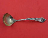 Intaglio by Reed and Barton Sterling Silver Sauce Ladle Gold Washed 5 3/8"