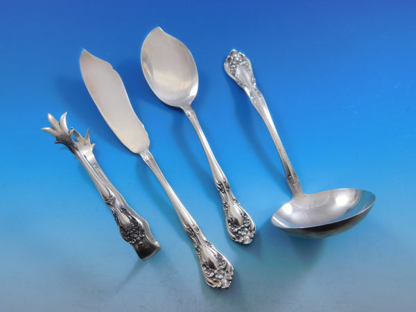 Chateau Rose by Alvin Sterling Silver Essential Serving Set Small 4 piece