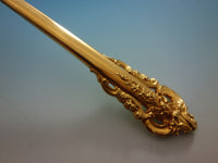 Golden Grande Baroque by Wallace Sterling Silver Flatware Set Dinner 57 pcs Gold