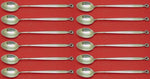 Acorn by Georg Jensen Sterling Silver Iced Tea Spoon Set 12 pcs 7 3/8"
