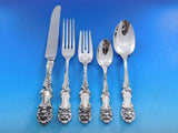 Lion by Frank Smith Sterling Silver Flatware Set Service 66 pcs Dinner