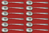 Camellia by Gorham Sterling Silver Ice Cream Dessert Fork Custom Set 12 pcs 6"