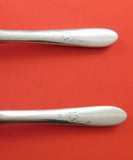 Autumn Leaves by Reed and Barton Sterling Silver Salad Serving Set 2pc w/Plastic