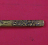 Kozuka by Gorham Sterling Silver Bronze Fish Knife BC Two Men Squid Bird Horse