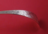 Antique Lily Engraved by Unknown Sterling Silver Soup Ladle 5.2 ozt. 11 1/2"