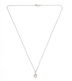 14k Gold .58ct Pink Genuine Natural Morganite Pendant with Diamond Halo (#J6469)