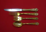 French Renaissance Vermeil by Reed & Barton Sterling Regular Size Setting(s) 4pc