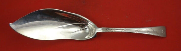 Lap Over Edge Acid Etched by Tiffany Sterling Silver Fish Server 12 1/2"