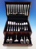 Sweetheart Rose by Lunt Sterling Silver Flatware Set for 12 Service 78 pieces
