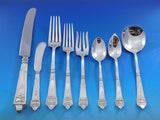 Lansdowne by Gorham Sterling Silver Flatware Service 12 Set 96 pc Dinner Mono M