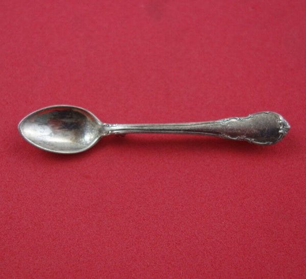 Modern Victorian by Lunt Sterling Silver Salt Spoon Pin 2 1/2"