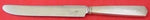 Colonial Hammered by International Sterling Silver Regular Knife 9 1/8"