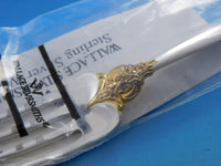 Grande Baroque Gold Accent by Wallace Sterling Silver Flatware Set 50 pc New Din