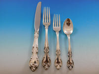 Melrose by Gorham Sterling Silver Flatware Set for 12 Service 60 Pcs Dinner Size