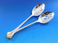 Regency Shell Golden by Lunt Sterling Silver Flatware Set for 8 Service 38 pcs