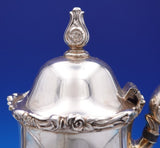 American Rose by International Silverplate Tea Set 5pc (#8832) Beautiful!