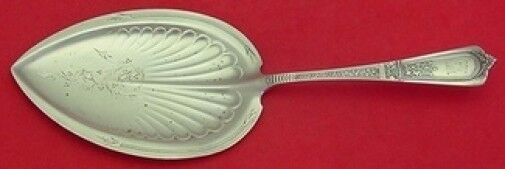 Domestic by Gorham Sterling Silver Pie Server Brite Cut FH All Sterling 9"