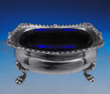 Gadroon by Birks Sterling Silver Salt and Pepper Set 2pc Footed w /Liner (#8915)