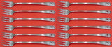 Spring Glory by International Sterling Silver Cocktail Fork Set 12 pcs 5 1/2"